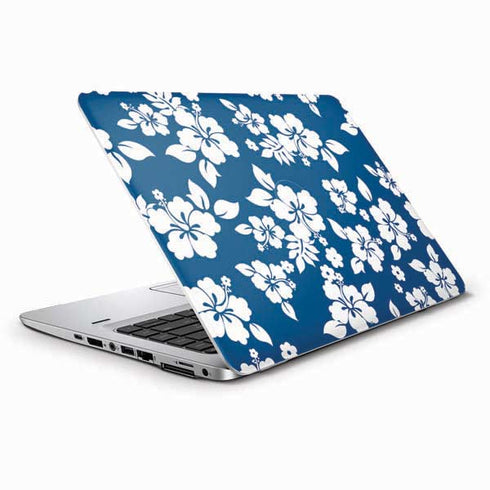 Blue and White HP Elitebook Skin